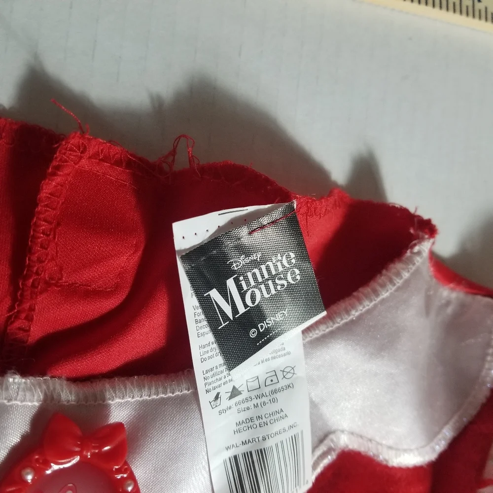 DISNEY MINNIE MOUSE DRESS-UP DRESS SIZE 8/10 MEDIUM